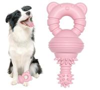 Générique Dog Chew Toy Pacifier - Molar Clean Teeth Rubber Toy | Barbed Pacifier Shape Indestructible Dog Toys | Rubber Care Chewing Cleaning Stick | Teeth Cleaning and Gum Massage Tough Dogs Toys