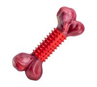 Générique Dog Chew Toys, Bone Dogs Toy, Aggressive Chewer Toy, Hard Texture, Easy Grip and Storage, Tough Design, Lightweight Feel, Teeth Cleaning, Indoor Outdoor Use, 8.3x3.5x1.8 inches