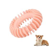 Générique Dog Chew Toys - Dog Ring | Chew Tooth Cleaning Ring Toy | Rubber Interactive Teething Toy | Teething Rings for Boredom Puzzle for Cleaning Teeth and Playin Best Tool Puppies