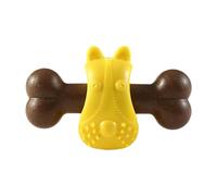 Générique Dog Chew Toys, Puppies Teething Bone, 5.71x3.54in Slow Feeder Interactive Design, Calming Chewing Stimulation, Boredom Reliver for Indoor, Outdoor Use
