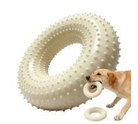 Générique Dog Chewing, Durable Chew Ring Boredom Relief Calming Companion Interactive Puppy Teething Stress Relief Pet Chew for Indoor Outdoor Play Living Room Balcony Yard Garden Camping