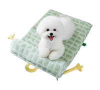 Générique Dog Cooling Bed, Non Slip Cooling Cat Mat Sleeping Pad, 19.69x15.75 inches Compact Design with Washable Cover, Cushion Blanket for Indoor, Outdoor, Camping, Crate, Comfort