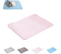 Générique Dog Cooling Mat, 2025 New Pets Self Cooling Pad, Portable Pet Travel Mats, Washable Pet Cool Pad, for Indoor/Outdoor, Lightweightr, Suitable for Cats and Dogs (Pink,D (59 * 39.3 in))