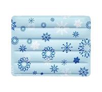 Générique Dog Cooling Mat, Cat Chilling Pad, Gel Sleep Bed Accessory, Non-Slip Pet Rest Cushion, Indoor Apartment Sofa with Summer Comfort, Puppy Kitten Mat for Camping Home, Multicolor