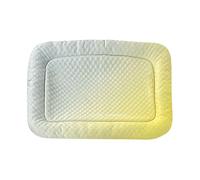 Générique Dog Cooling Mat, Cat Cooling Pad Bed, 19.69x15.75 inches, Soft Breathable Surfaces, Comfortable and Pet-Friendly Fabric, Ideal for Puppies, Rabbits, Kitchen Use, Purple/Yellow/Gray