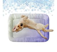 Générique Dog Cooling Mat, Cat Cooling Pad, Portable Pet Bed Crates and Travel, Comfort Sleeping Surfaces for Puppies, Rabbits, Hamsters, Indoor Kitchen, Outdoor Relaxation