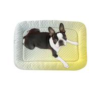 Générique Dog Cooling Mat, Cat Cooling Pad, Portable Pet Bed Crates and Travel, Soft Breathable Summer Blanket for Puppy, Rabbits, Hamsters, Cats, Indoor Outdoor Use in Kitchen, Sofa