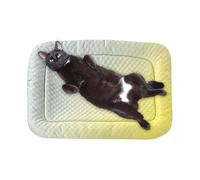 Générique Dog Cooling Mat, Cat Portable Pad, Lightweight Foldable Design, Soft Breathable Material, Great for Indoor Lounging, Outdoor Travel and Comfortable Crate Rest for Puppies