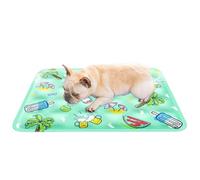 Générique Dog Cooling Mat, Cat Sleeping Pad, Lightweight Breathable Summer Blanket, Soft Cooling Kennel, Pet Bed Cover for Small & Medium Dogs, Cats Home, Composite Fiber,1x