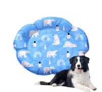 Générique Dog Cooling Mat, Chilled Pressure Pad, 17.72 inches Blanket with Gel Fill, Nylon Waterproof Layer, Professional Soothing Bed with Non-Slip Style, Outdoor Puppy Pad for Sofa