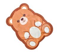 Générique Dog Cooling Mat- Cooling Pet Mat | Water Filled Coolings Bed | 30x38cm Size, Removable Cover Cushion, Scratch Proof Surfãce, Lightweight Design | Cartoon Bear Pattern | Summer Sleeping Mats