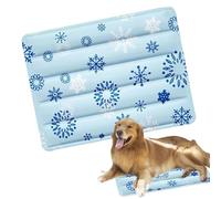 Générique Dog Cooling Mat, Gel Bed Crate Pad, 23.62x17.72x0.79 inches Waterproof Summer Lounger, Pet Relaxation Accessory for Napping Sleeping Or Resting in Room Backyard Kennels Outdoor