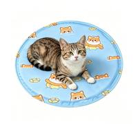 Générique Dog Cooling Mat, Gel Pet Bed, Non Slip Sleeping Pad, Soft Comfortable Cooling Bed for Dogs Car Trip Park Beach Picnic Balcony Lawn Outdoor Travel Heat Relief Pet Use