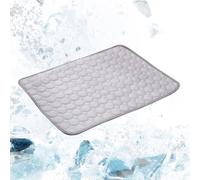 Générique Dog Cooling Mat - Ice Silk Pad | Waterproof Foldable Pet Bedding
