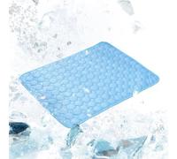 Générique Dog Cooling Mat - Ice Silk Pad | Waterproof Foldable Pet Bedding