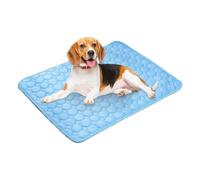 Générique Dog Cooling Mat, Ice Silk Pet Bed, 15.64in Breathable Cat Bedding, Versatile Washable Design, Soft Summer Fabric for Sofa, Floor, Kennel, RV, Car Seat, Camping, Travel, Beach