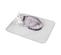 Générique Dog Cooling Mat, Ice Silk Portable Bed, 27.56x21.65in Breathable Pet Cushion, Lightweight Pad, Heat Relief Mats for Patio, Backyard, Offices, Senior, Dogs, Cats