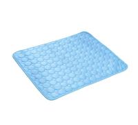 Générique Dog Cooling Mat Large 30x40/50x62/75x100cm Long-Lasting Pet Cool Mat Fiber Fabric Cooling Pad, Prevent Overheating During Rest & Sleep, Great for Dogs Cats in Hot Summer, 2-Sided Use