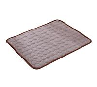 Générique Dog Cooling Mat Large 30x40/50x62/75x100cm Long-Lasting Pet Cool Mat Fiber Fabric Cooling Pad, Prevent Overheating During Rest & Sleep, Great for Dogs Cats in Hot Summer, 2-Sided Use