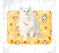 Générique Dog Cooling Mat - Pet Cooling Blanket, Self Coolings Pad | Summer Pet Bed for Dogs Cats, Waterproof Kennel Pad Comfortable Self Coolings Blanket for Indoor Outdoor Pets Rest