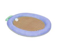 Générique Dog Cooling Mat, Portable Pet Pad, 24.02x16.73in Chew Proof Cool Bed, Versatile Breathable Fabric Bedding, Lightweight Foldable Design for Indoor, Home, Travel, Puppy, Cats