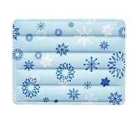 Générique Dog Cooling Mat, Portable Sleep Mats, Soft Reusable Floor Cushion, Washable Pet Pad, Ideal for Indoor, Outdoor, Summer Relief, Small, Medium, Large Pets 11.81x15.75 inch