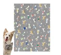 Générique Dog Cooling Mat, Thicken Silk Cooling Mats, 23.62x17.72x0.39 inches Washable Waterproof Dogs Bed, Foldable Lightweight Design, Pet Cool Pad for Crate, Kennel, Travel and Camping
