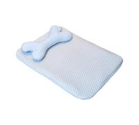 Générique Dog Cooling Mat, Washable Chill Pad, Wear-Resistant Pet Bed, Soft and Breathable Design, Compact Ideal for Cat Dog Rest, Floor, Sofa, Nest, Living Room, Car Space