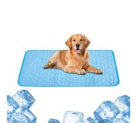 Générique Dog Cooling Mat Washable Ice Silk Pad for Small Medium Dogs