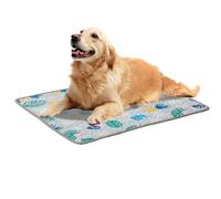 Générique Dog Cooling Pad, Pet Sleeping Mat Foldable, 23.62x19.69 inches Size Lightweight and Compact, Wear-Resistant Non-Slip Cooling Bed for Dogs Cats Sofa Crate Kennel, Indoor Outdoor Use
