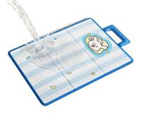Générique Dog Cooling Pad, Waterproof Foldable Portable Pet Cooling Mat with Handle, Oxford Cloth Sleeping Mat 82cm, for Sofa Floor Crate Car Seat Kennel Small Medium Large Dogs Use