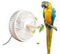 Générique Dog Crate Fan 2-Speed Cage Mount Quiet USB Charging