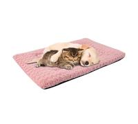 Générique Dog Crate Mat | Dog Crate Bed | Crate Bedding for Dogs, Comfortable Pet Bed for Puppies, 19.69x27.56x1.57 inches All Weather Dog Sleeping Pad, Washable Pet Bed for Bedroom & Balcony