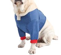 Générique Dog Elbow Protector - Adjustable Anti-Licking Recovery Sleeve with Soft Cotton Pad | Leg and Knee Wrap for Injured Dogs | Dorm, Apartment, Outdoor Walking, Running, Travel, Pet Care