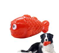 Générique Dog Enrichment Toy, Fish Shaped Dog Toys for Treat Dispensing, 6.3x2.24x2.87 inches Puppy Teething Game Enrichment Bone for Pet, Large, Medium, Small Breed