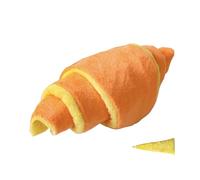 Générique Dog Enrichment Toys, Soft Croissant Digging Toy, 7.09x2.95in Interactive Plush Puzzle, Authentic Chew-Resistant Design, Engaging Pet Play for Indoor, Outdoor Use