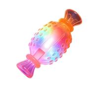 Générique Dog Fetch Balls - Light Up Squeaky Toy, Interactive Pet Candy | Interactive Light Up Balls for Pet Puppy Training Outdoor Indoor Relaxation