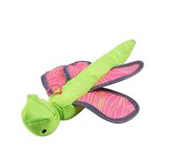 Générique Dog Fetch Toys | Plush Dragonfly Shaped Launching Flying Game,Interactive Dog Toys with Crinkle Paper,for Lawn Backyard Training Beach Park Camping Outdoor Garden