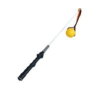 Générique Dog Flirt Pole, Versatile Pet Tug of War Teaser Wand, Easy-to-Use Portable Exercise and Training Toy for Active Puppies and Dogs, Outdoor Use, 31.5x1.57x1.57 inches