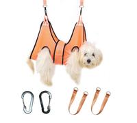 Générique Dog Grooming Hammock, Nail Cutting Hammock, 17.72x14.76x0.39 inches, Reduces Stress, Ergonomic Pet Harness for Home, Veterinary Clinic, Claw Care, Bathing Assistance