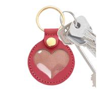 Générique Dog Hair Key Chain, Cute Keepsake Keyring, 3.35x1.97 Inches Memorial Heart Pendant, Sentimental Accessory for Backpack Men Purse Charm Bag Women Collection and Pet Remembrance Display