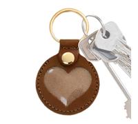 Générique Dog Hair Key Chain, Cute Keepsake Keyring, 3.35x1.97 Inches Memorial Heart Pendant, Sentimental Accessory for Backpack Men Purse Charm Bag Women Collection and Pet Remembrance Display