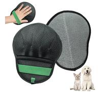 Générique Dog Hair Remover Glove - Thickened Reusable Washable Electrostatic Pet Hair Removal Mitt, Grooming Glove for Dogs Kittens Furniture Sofa Carpet Car Seat Curtains Laundry 8,66x7,08x0,39 inch
