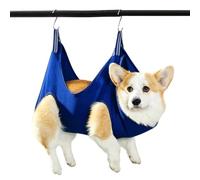 Générique Dog Hammock for Grooming | Pet Clipping Care Sling Bed | Breathable Cat Grooming Bed For Home Apartment Kennel Veterinary Post-Walk Living Room Indoor Bathroom