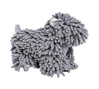 Générique Dog Hand Towel - Absorbent Chenille Rag, 10.24 inches Quick Drying Microfiber with Hanging Loop, Thick Plush Texture, Cartoon Animal Design, for Kids Bathroom Kitchen Home Decor