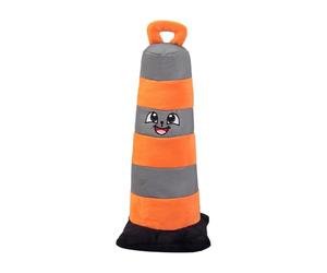 Générique Dog Interactive Plush - Traffic Cone Toy, Soft Reaction Training Aid | for Indoor Engagement Mental Stimulation Movement Practice Energy Release Household Activity Calm Time Companion Play