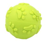 Générique Dog Interactive - Squeaky Teething Ball Toy Chew Training | Enrichment Puzzle Play Pet Stimulation Stress Relief Biting Exercise Fun for Puppies, Dogs, Home, Garden, Park Or Beach