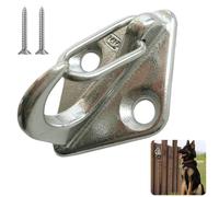 Générique Dog Lead Hook - Heavy Duty Hanger, General Size with Wall Mount, Solid Iron Hardware, Secure Puppy Tether Point, for Mudroom Entryway Organization and Garage Interior Pet Storage