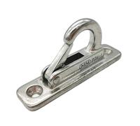 Générique Dog Leashes Holder For Wall, Stainless Steel Dog Leashes Parking Holder For Outdoor, Heavy Duty Puppy Lead Hook, Living Room Front Door Entryway Dormitory Bedroom Fence Backyard