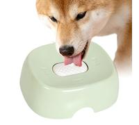 Générique Dog Lick Bowl - 18x16x6cm ABS, Slow Feeder, Non Slip, Rolling Ball Interactive Enrichment | Dog Feeding Bowl for Puppy Medium Pets Training Home Yard Car Camping Use Outdoor
